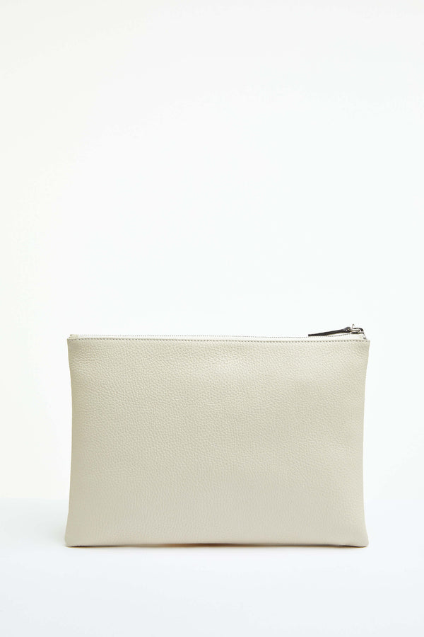 L.B.M. 1911 Pochette in pelle beige Pochette in pelle beige Soddisfazione Garantita