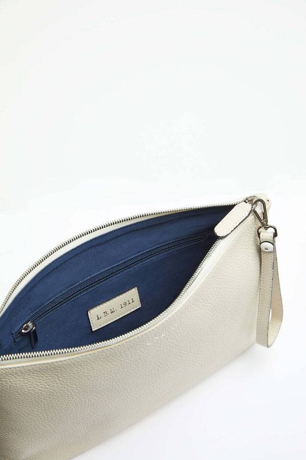 L.B.M. 1911 Pochette in pelle beige Pochette in pelle beige Soddisfazione Garantita