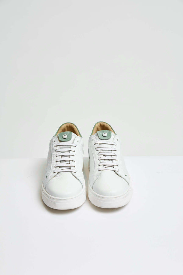 L.B.M. 1911 Sneakers retro-tennis verde Sneakers retro-tennis verde Sconto