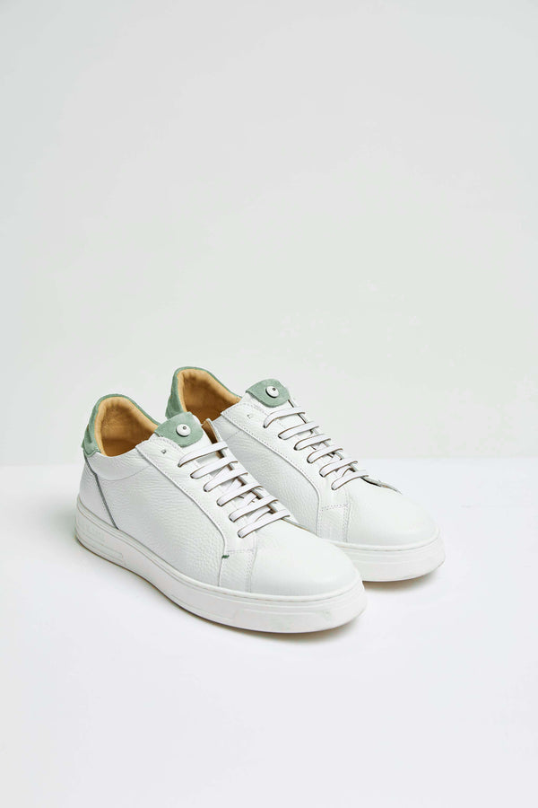 L.B.M. 1911 Sneakers retro-tennis verde Sneakers retro-tennis verde Sconto