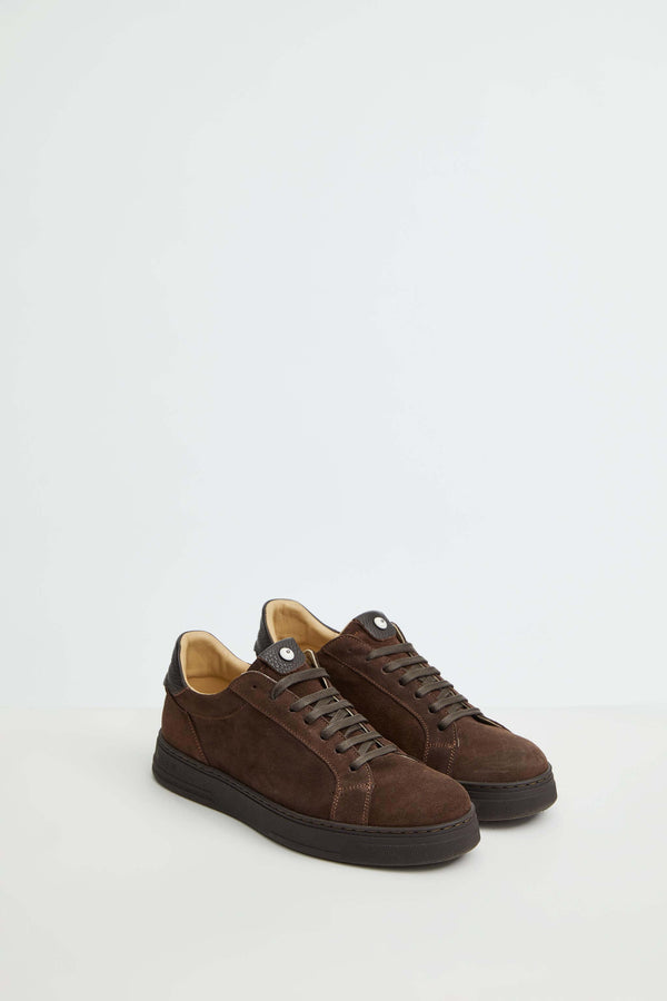 L.B.M. 1911 Sneaker retro-tennis marrone Sneaker retro-tennis marrone Economico