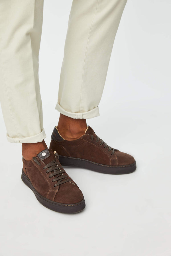 L.B.M. 1911 Sneaker retro-tennis marrone Sneaker retro-tennis marrone Economico