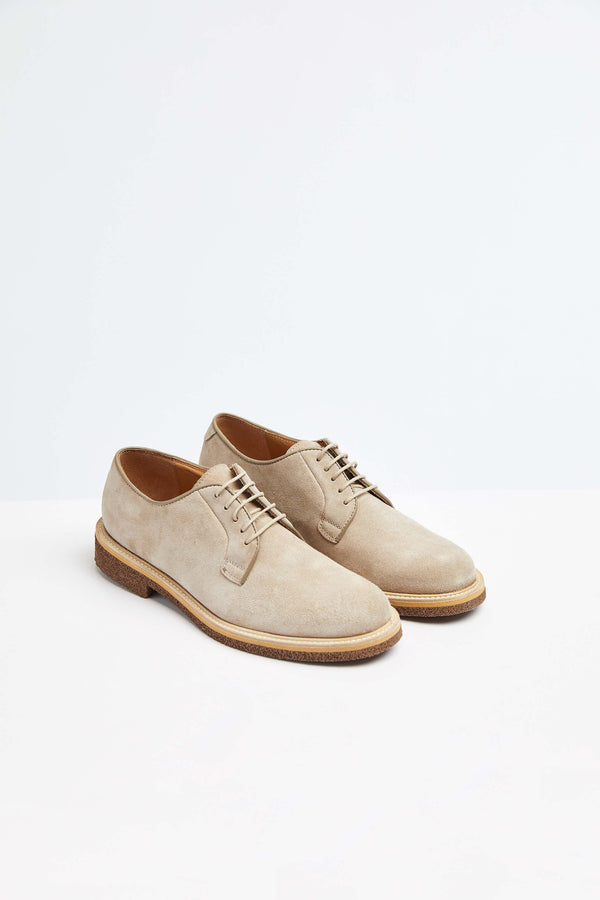 L.B.M. 1911 Derby in pelle beige Derby in pelle beige Online