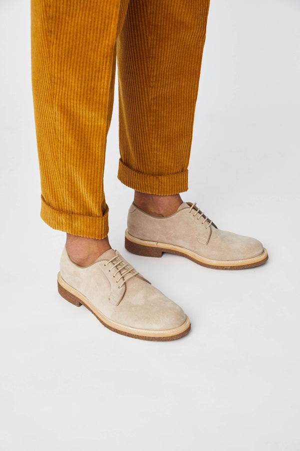 L.B.M. 1911 Derby in pelle beige Derby in pelle beige Online
