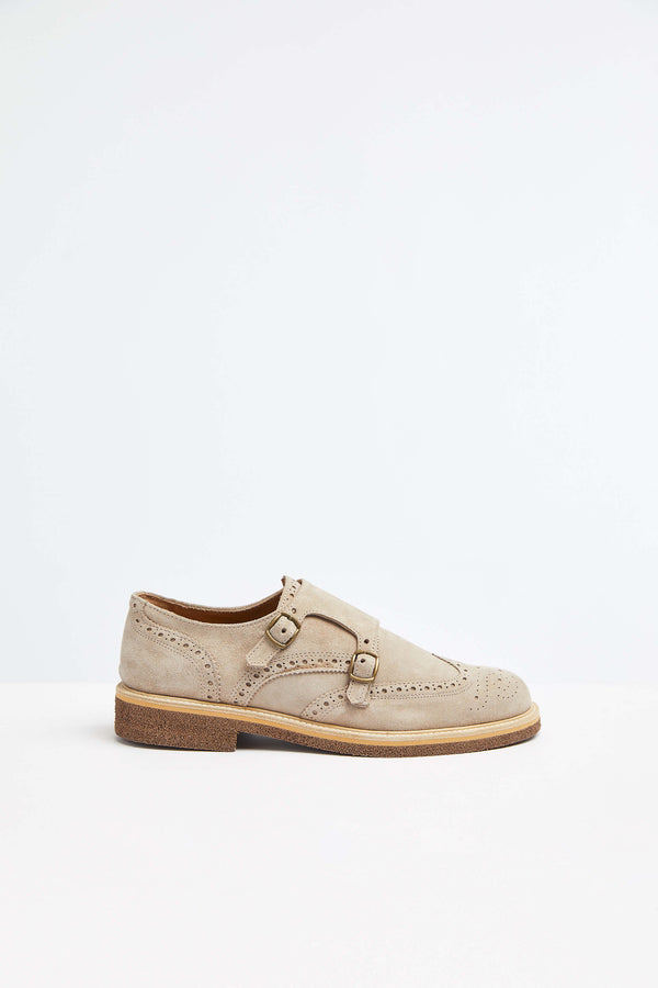 L.B.M. 1911 Monkstrap in pelle beige Monkstrap in pelle beige Outlet