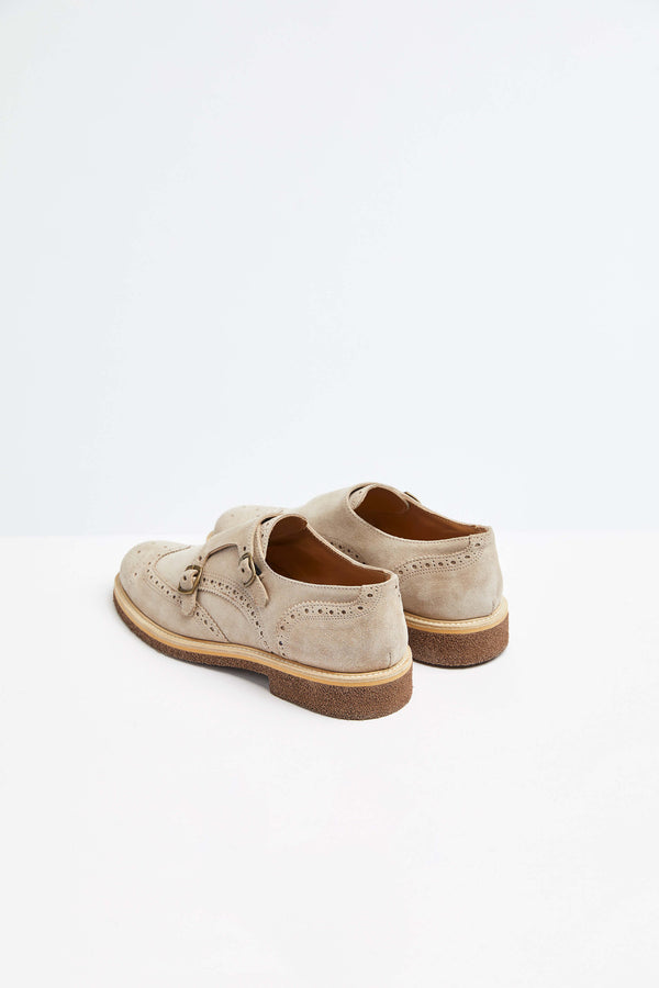L.B.M. 1911 Monkstrap in pelle beige Monkstrap in pelle beige Outlet