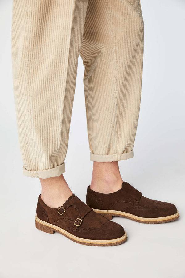 L.B.M. 1911 Monkstrap in pelle marrone Monkstrap in pelle marrone Offerte