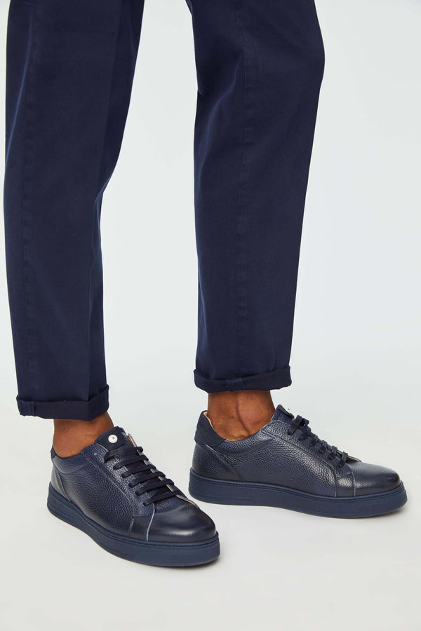 L.B.M. 1911 Sneaker retro-tennis blu Sneaker retro-tennis blu Hotsell