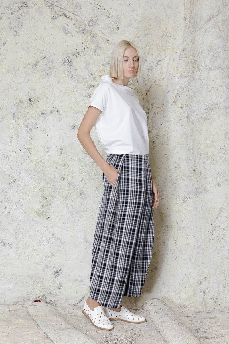 Opificio Neirami PANTALONE CON ELASTICO IN VITA E RIPRESA 50% di sconto con spedizione gratuita