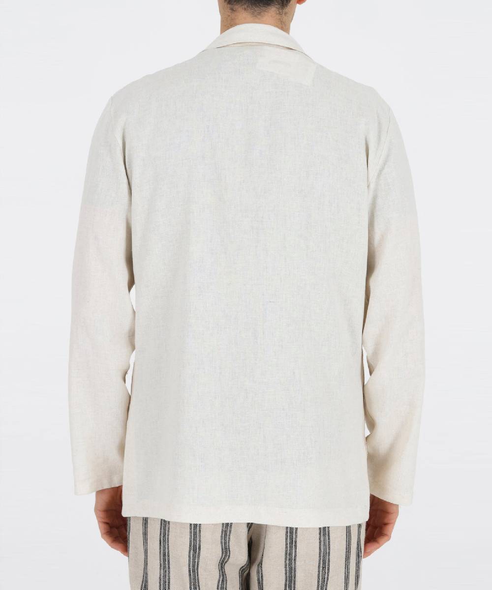 Over D GIACCA RELAXED FIT 2 BOTTONI TASCHINO CROCHET Vendite Flash