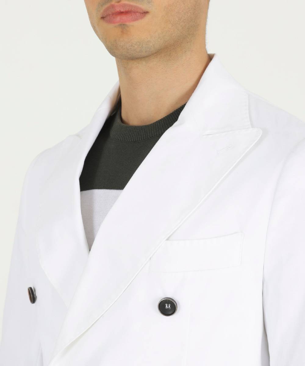 Over D GIACCA SLIM FIT DOPPIO PETTO REVERS In Saldo