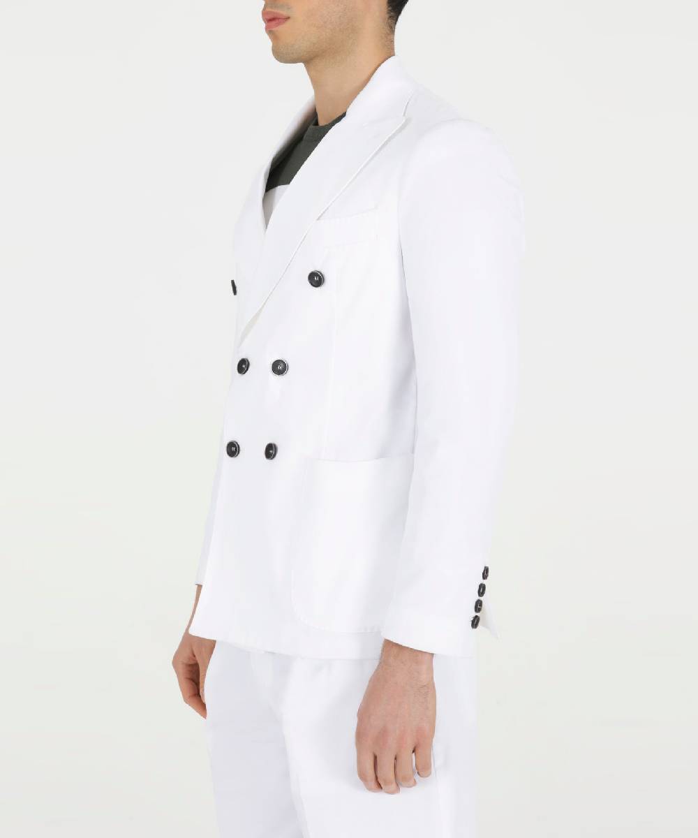 Over D GIACCA SLIM FIT DOPPIO PETTO REVERS In Saldo