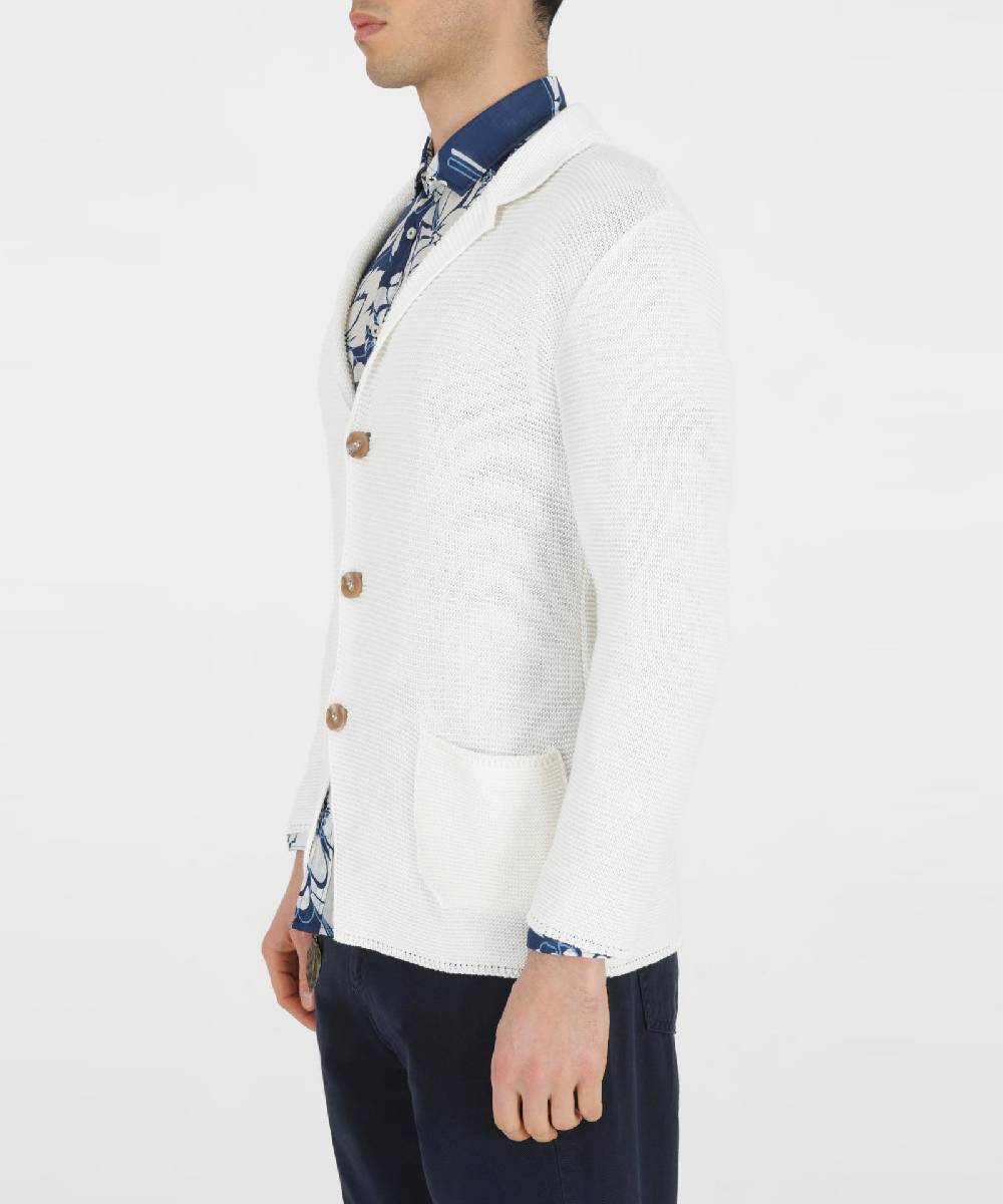 Over D GIACCA CARDIGAN COLLO 'REVERS' Qualità