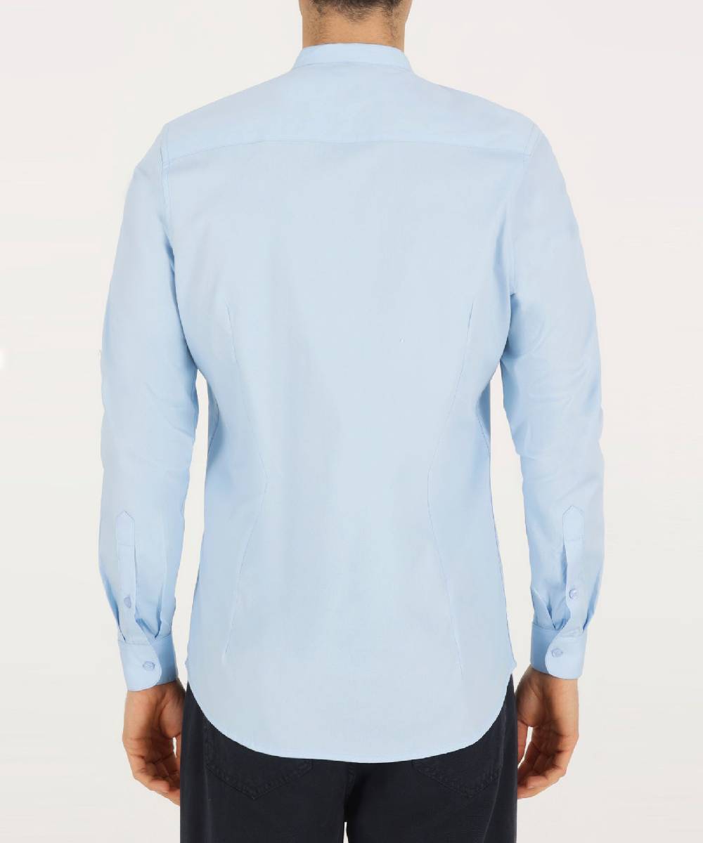 Over D CAMICIA BASICA COLLO COREANO Promozione Limitata