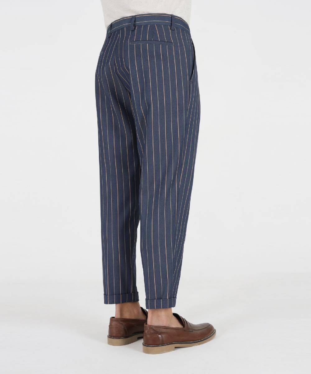 Over D PANTALONE CHINO 1 PINCE TAPERED FIT Italy