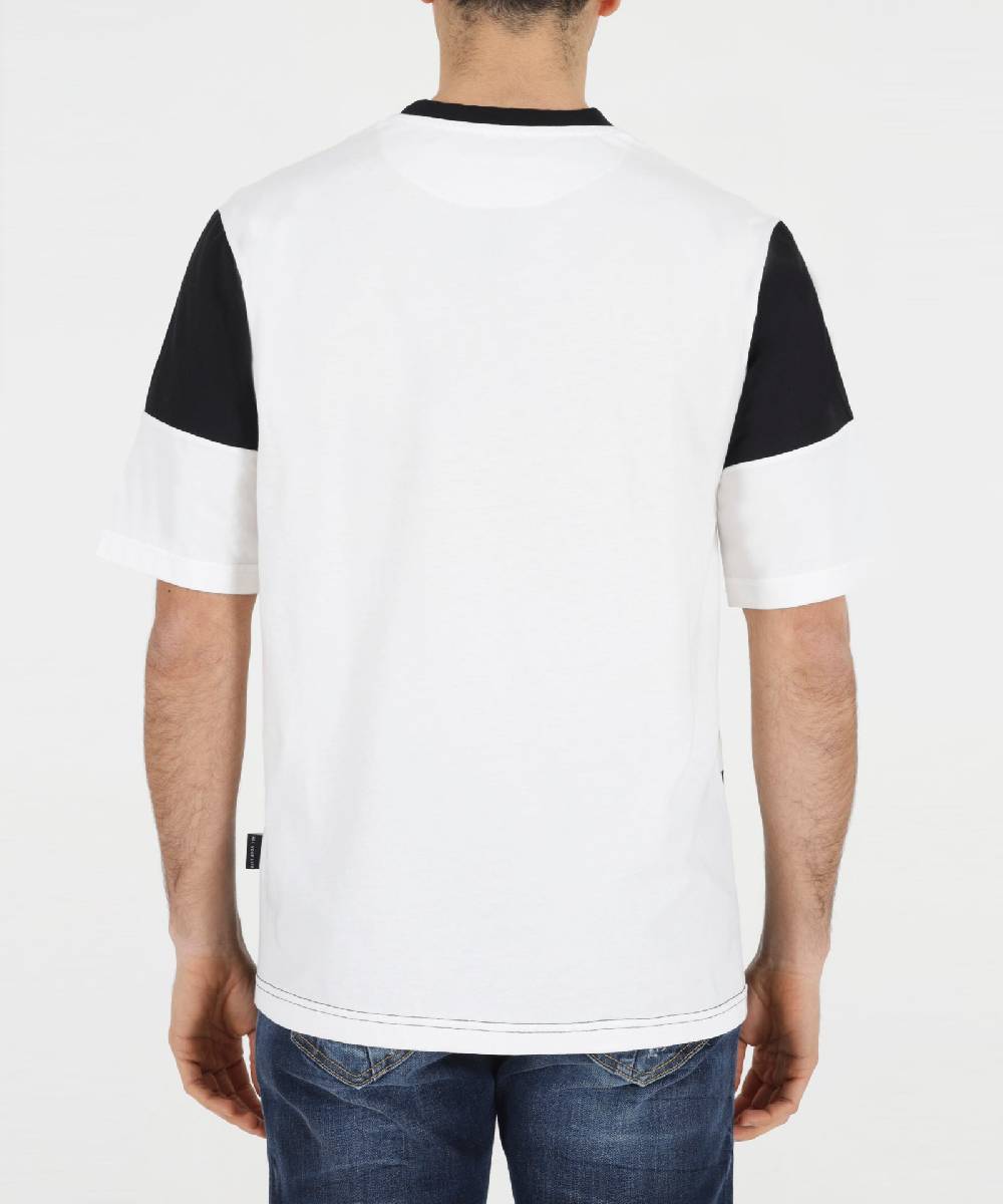 Over D T-SHIRT COLOR-BLOCK Italia
