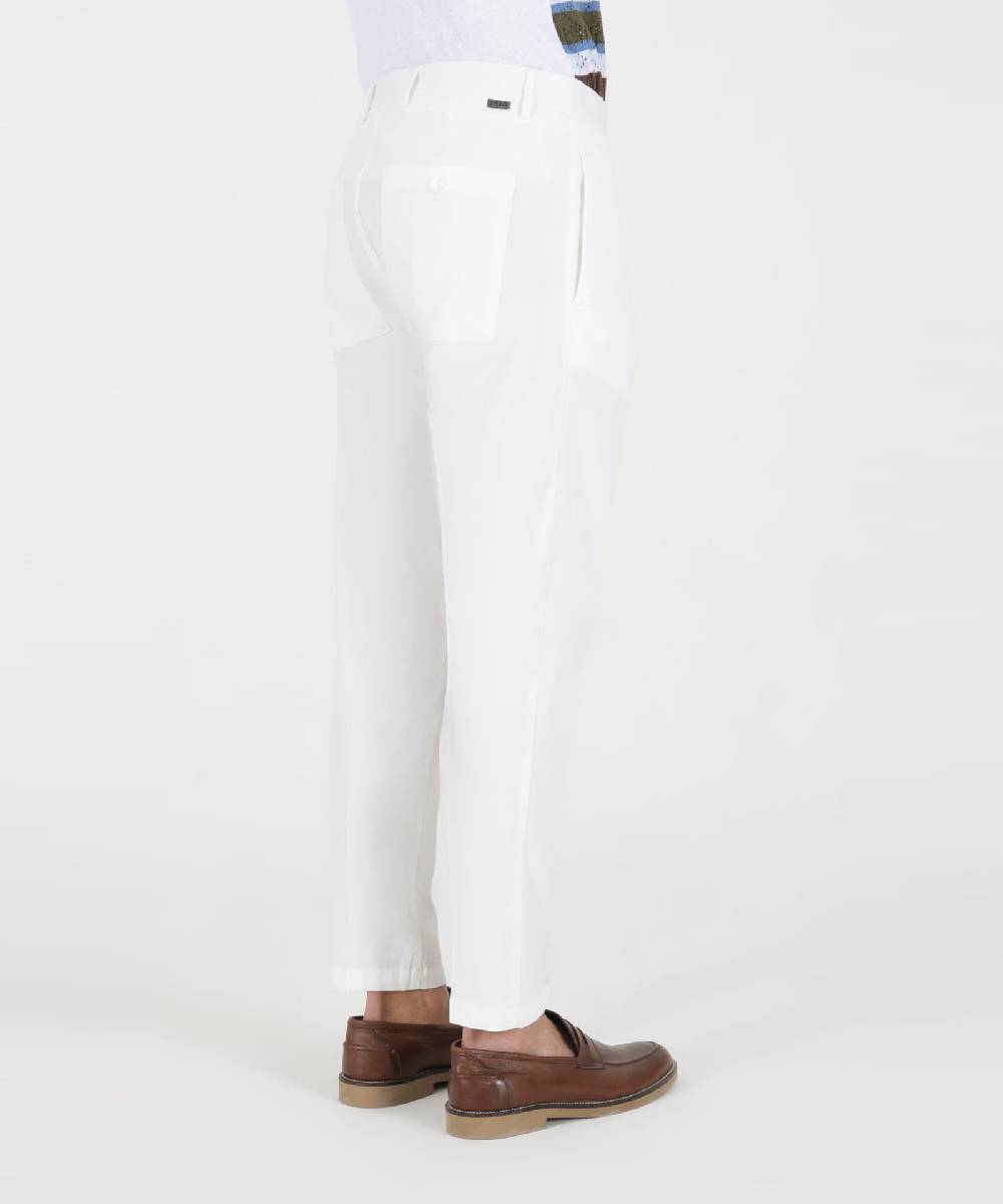 Over D PANTALONE 1 PINCE TAPERED FIT In Linea