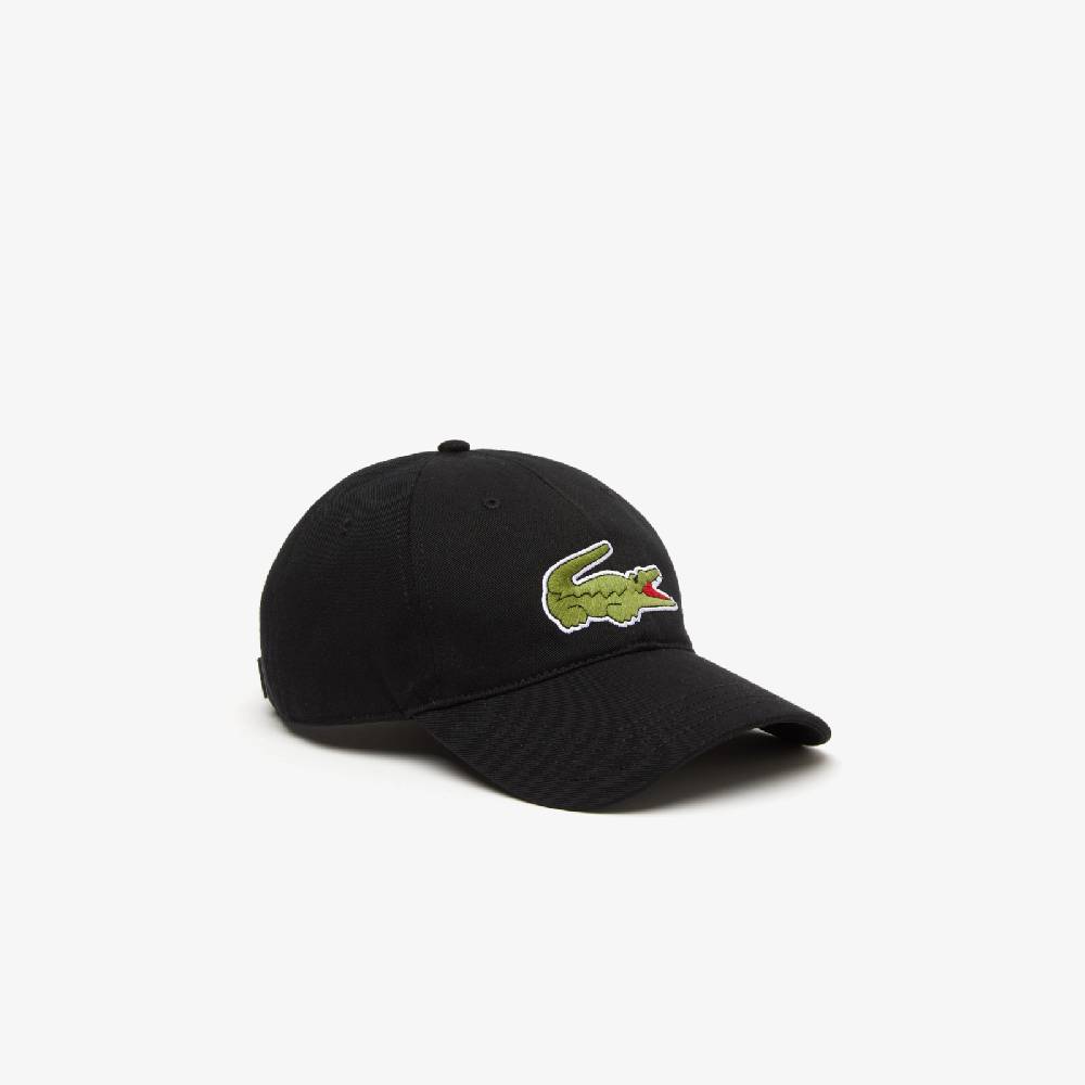 LACOSTE BERRETTO UNISEX IN TWILL DI COTONE BIOLOGICO REGOLABILE LACOSTE NERO RK9871031 SKU: RK9871031 Saldi Di Fabbrica