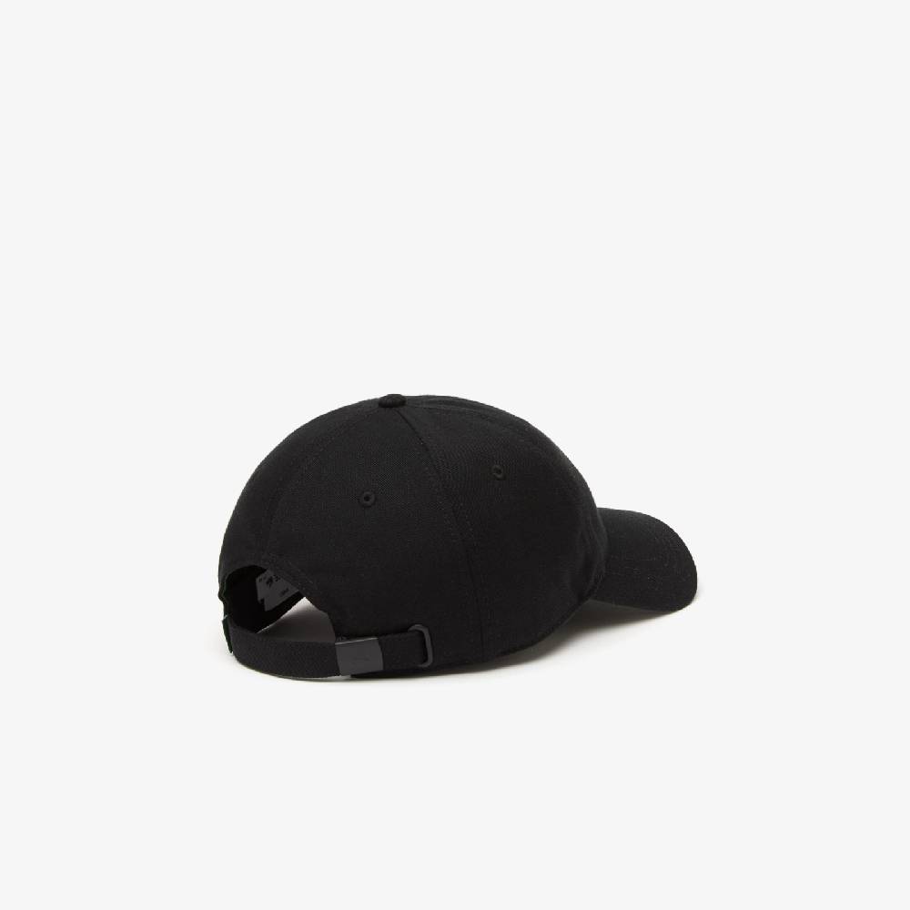 LACOSTE BERRETTO UNISEX IN TWILL DI COTONE BIOLOGICO REGOLABILE LACOSTE NERO RK9871031 SKU: RK9871031 Saldi Di Fabbrica