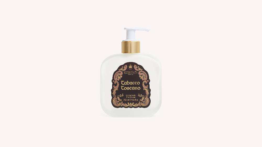 SANTA MARIA NOVELLA CREMA FLUIDA TABACCO TOSCANO 250ML 3181202250ML SKU: 3181202250ML Offerta