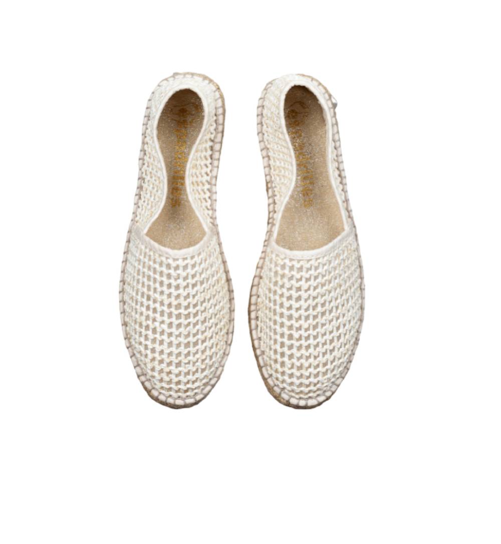 ESPADRILLES SLIP ON DENNY RETE BIANCA 1559119BLANCO SKU: 11559119BLANCO Sottocosto
