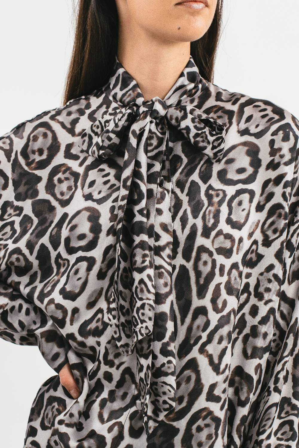 Pink Memories Camicia stampata con pizzo Nuovo