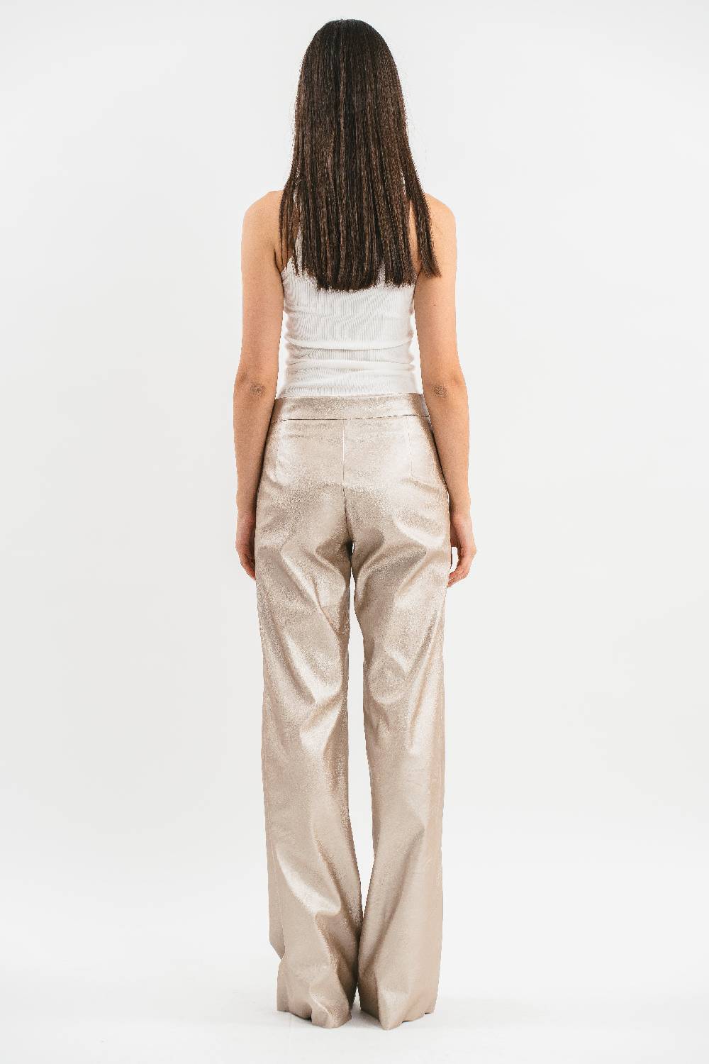 Pink Memories Pantalone in eco pelle Fino Al -60%
