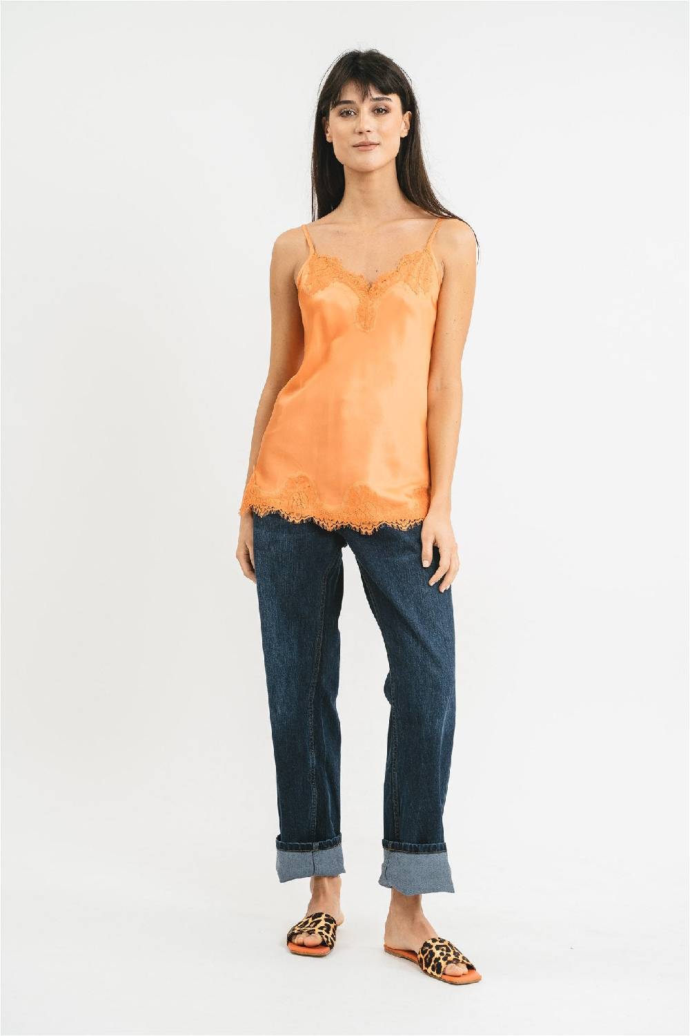 Pink Memories Top con pizzo In Vendita