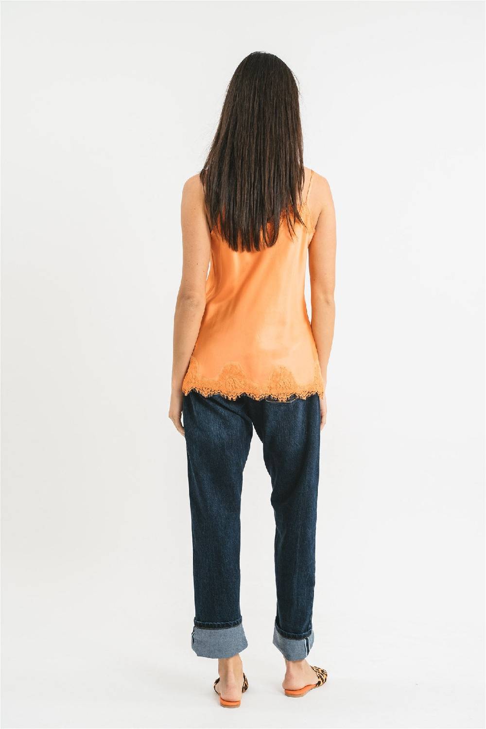 Pink Memories Top con pizzo In Vendita