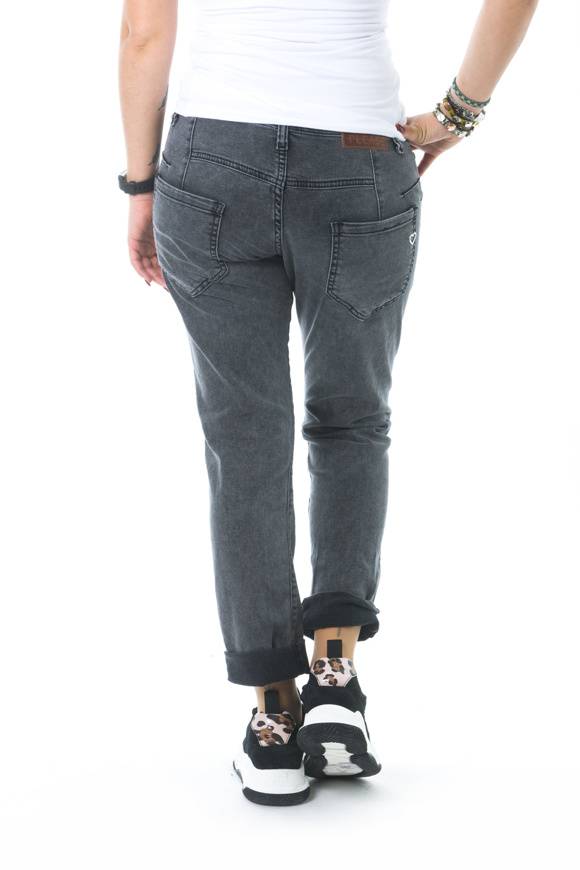 Please Jeans Please - Jeans P85 IV0 - Nero Denim I Più Venduti