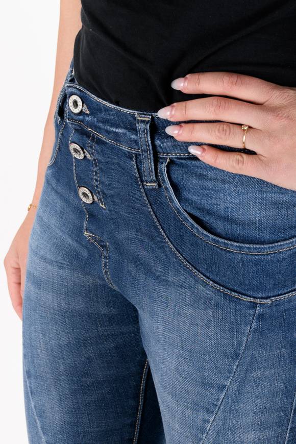 Please Jeans Please - Jeans P78 E25 - Blu Denim Vendite Flash