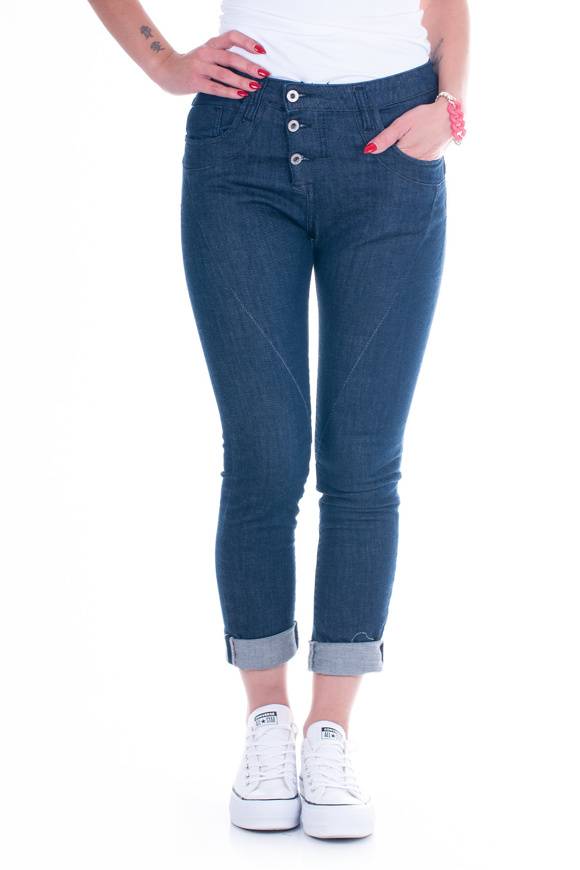 Please Jeans Please - Jeans P78 WN5 - Blu Denim In Saldo