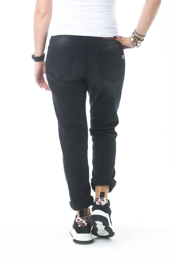 Please Jeans Please - Jeans P33 M7Q - Nero Denim Nuova
