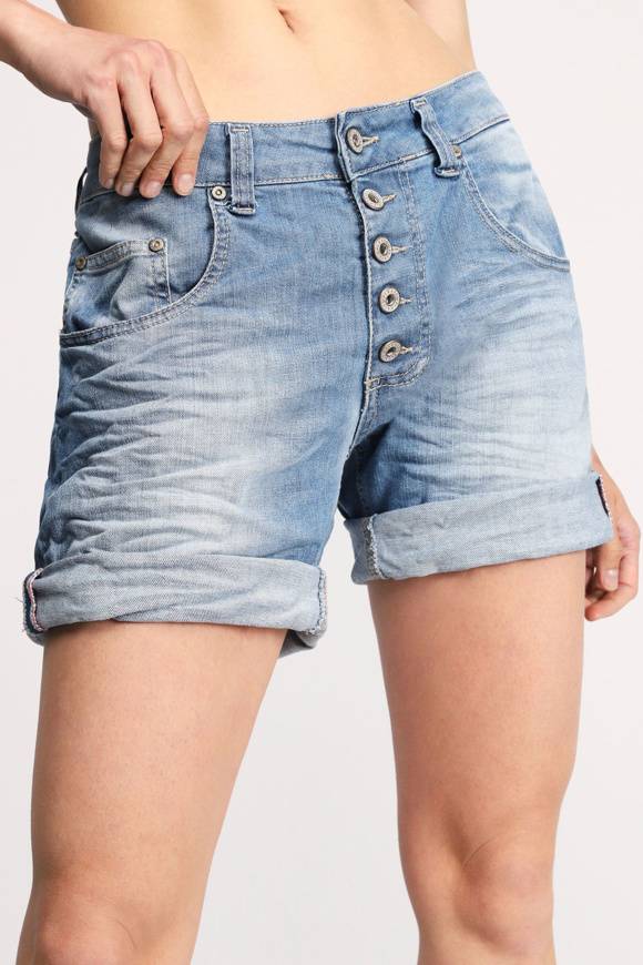Please Jeans Please - Shorts P88 E13 - Blu Denim Italy