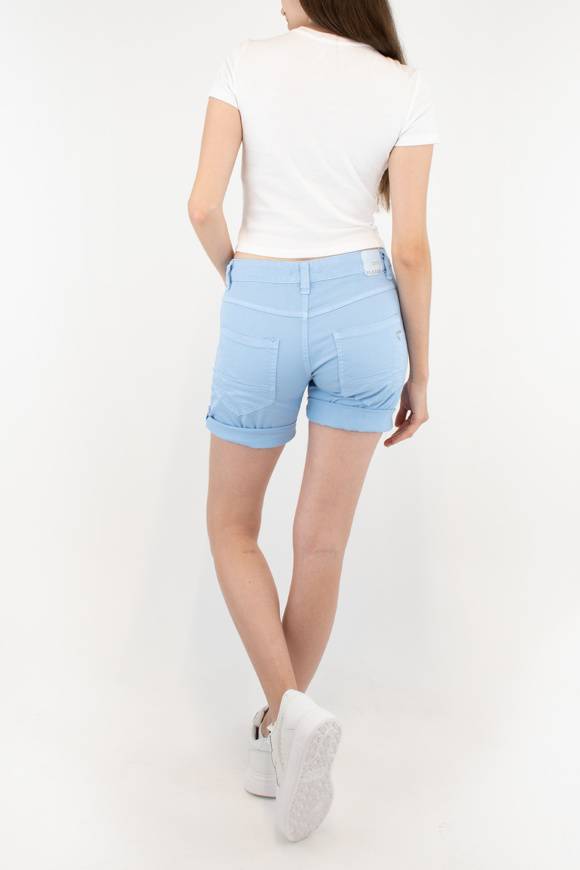 Please Jeans PLEASE SHORTS - P88 N3N - CLEAR SKY Promozione
