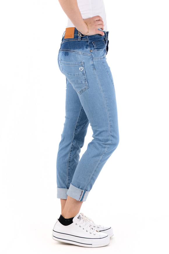 Please Jeans Please - Jeans P78 I5S - Blu Denim Negozi Online