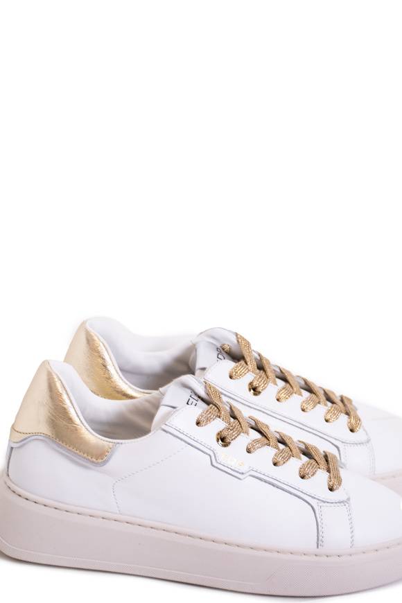 Please Jeans ED PARRISH ERIKA SNEAKER - BIANCO/PLATINO Shopping Online
