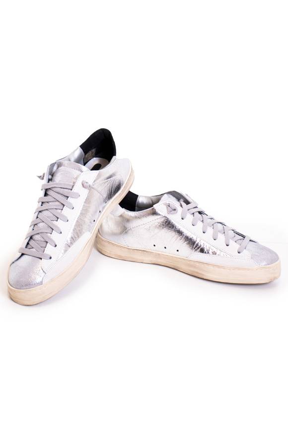 Please Jeans P448 JOHN SNEAKER DONNA - METALLICO Novità