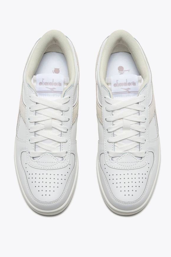 Please Jeans DIADORA SNEAKER BASKET LOW - 501 015 - WHITE LILAC MARMO Economico