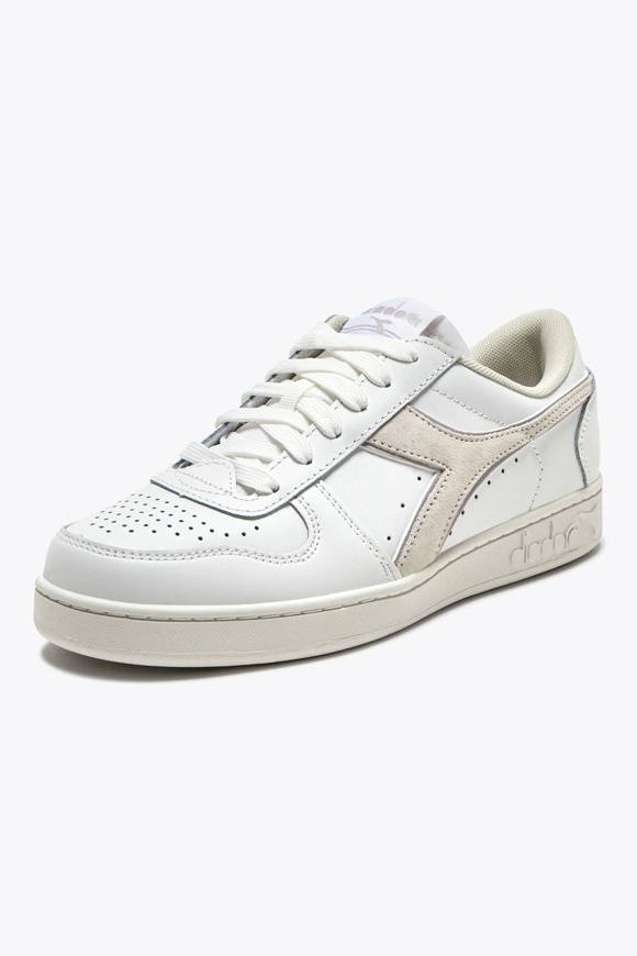 Please Jeans DIADORA SNEAKER BASKET LOW - 501 015 - WHITE LILAC MARMO Economico