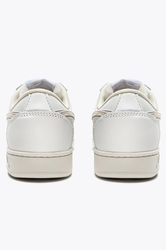 Please Jeans DIADORA SNEAKER BASKET LOW - 501 015 - WHITE LILAC MARMO Economico