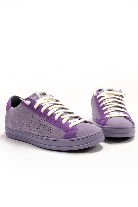 Please Jeans P448 - SNEAKER JOHN - LAVANDER Novità