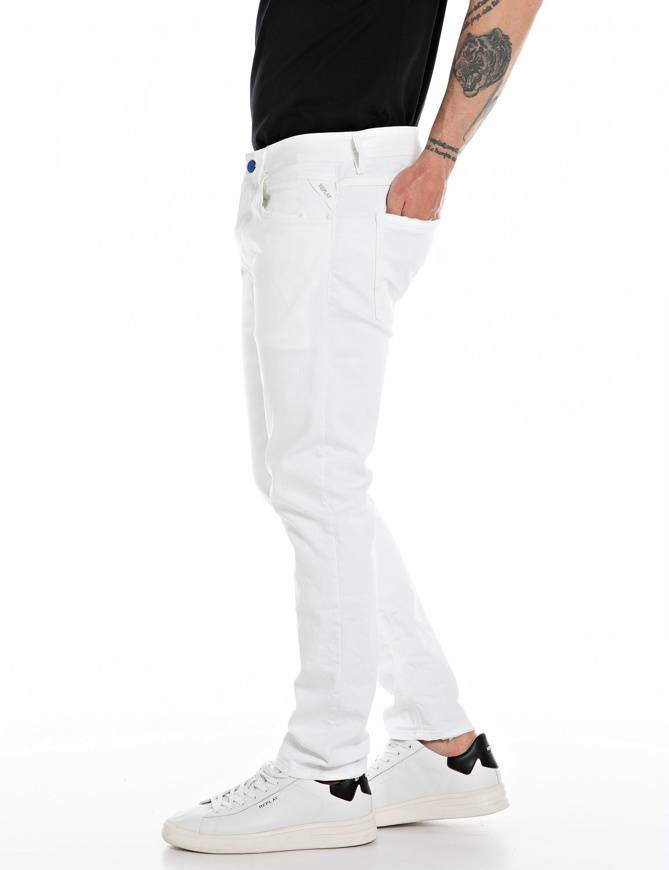 Please Jeans REPLAY JEASN WILLBI - M10 761 - WHITE In Saldo