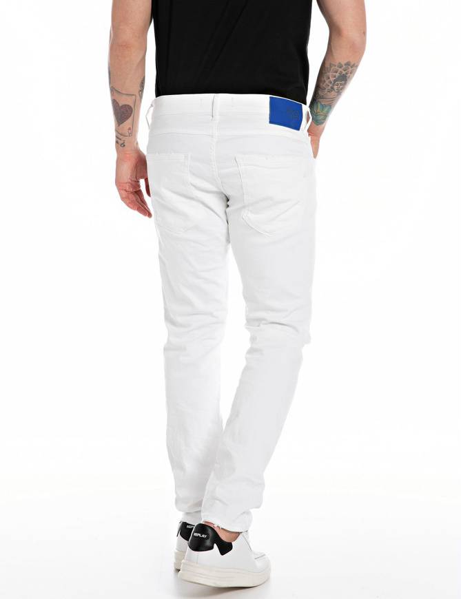 Please Jeans REPLAY JEASN WILLBI - M10 761 - WHITE In Saldo