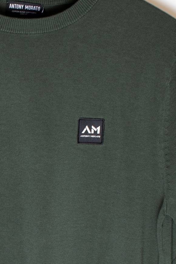 Please Jeans ANTONY MORATO MAGLIA - MILITARE In Linea