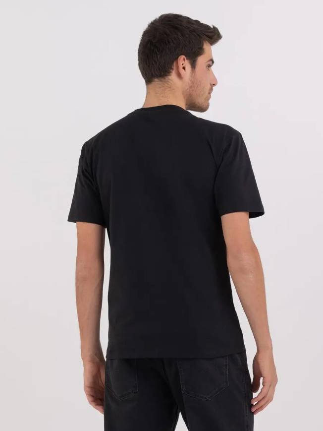 Please Jeans REPLAY T-SHIRT - M67 660 - BLACK Pezzi Unici