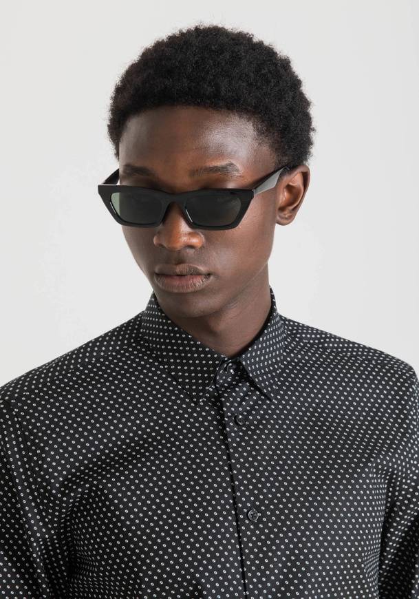 Please Jeans ANTONY MORATO CAMICIA NAPOLI - BLACK Negozi Online