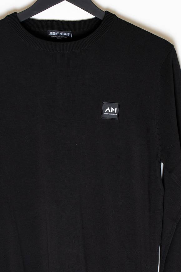Please Jeans ANTONY MORATO MAGLIA - NERO Fino Al -60%