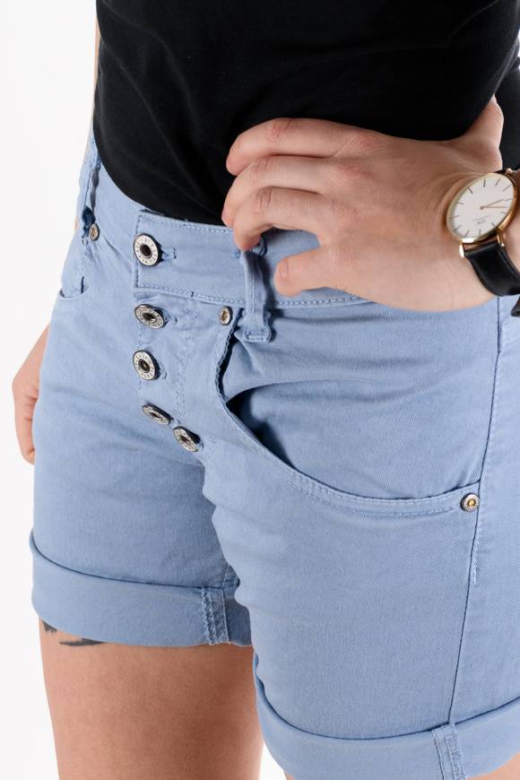 Please Jeans Please - Shorts P88 N3N - Blu Blizzard Shopping Online