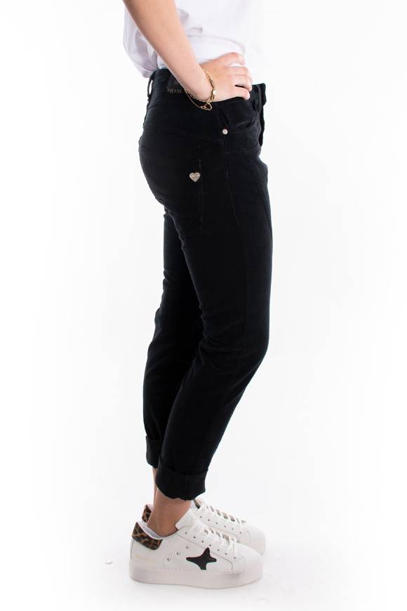 Please Jeans PLEASE CORD PANTALONI P78 - NERO Online